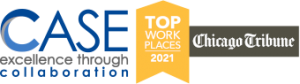 CASE Top Workplaces 2021 signature graphic